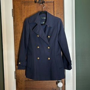 NEVER WORN Ralph Lauren navy peacoat